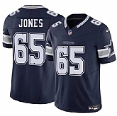 Men & Women & Youth Dallas Cowboys #65 Robert Jones Navy 2025 F.U.S.E. Vapor Untouchable Limited Stitched Jersey,baseball caps,new era cap wholesale,wholesale hats